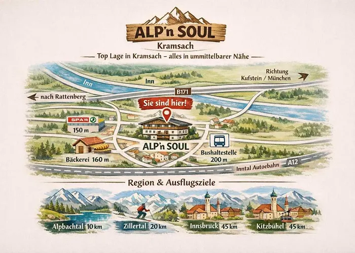 شقة Alp'n Soul - By Alpenluxus Collection *